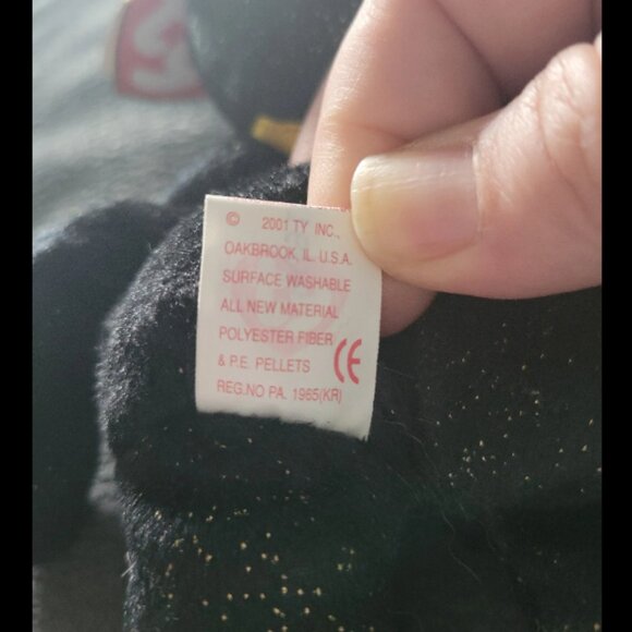 TY Beanie Baby HAUNT the HALLOWEEN BEAR - Picture 7 of 7